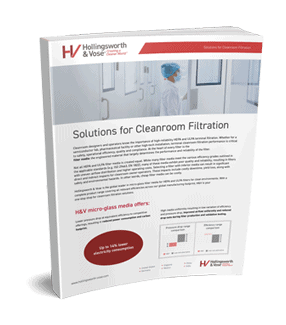 Solutions For Cleanroom Filtration Brochure Cover Art