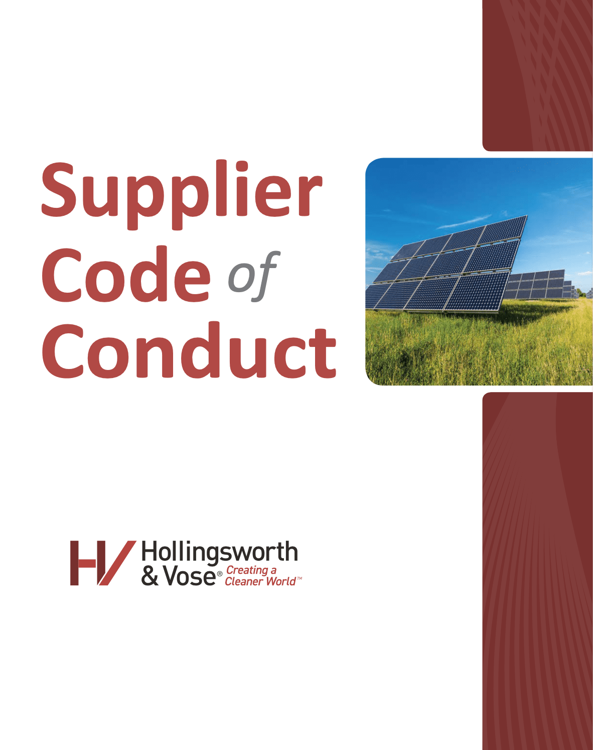 Download Supplier Code of Conduct