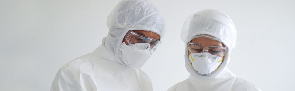 doctor and nurse wearing PPE